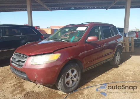 2007 Hyundai Santa Fe Gls z USA, uszkodzony, nr VIN 5NMSG13D27H090559